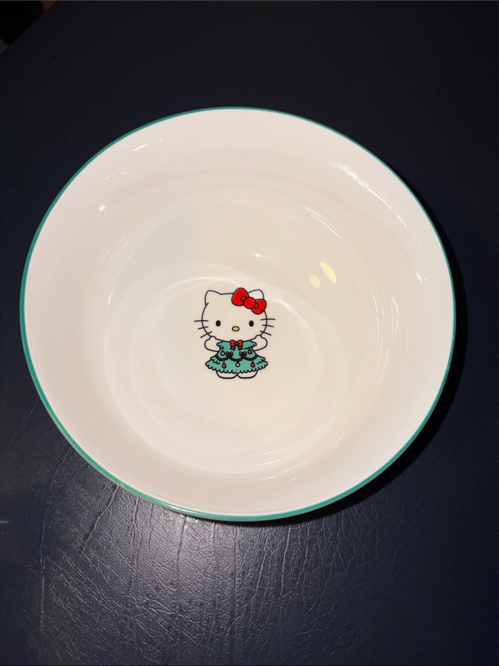 New 2023 Hello Kitty 6" Christmas Ceramic Cereal/Soup Bowl 27 oz